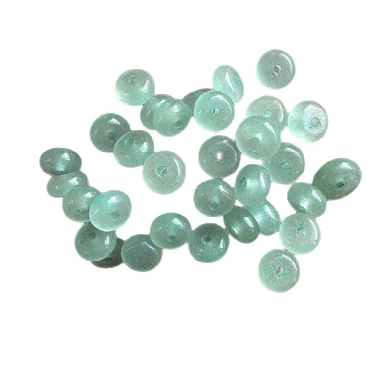 Dongling Agate Light-Colored Spacer Beads for Wenwan, Star Moon, and Bodhi Seed Bracelets - DIY Accessories