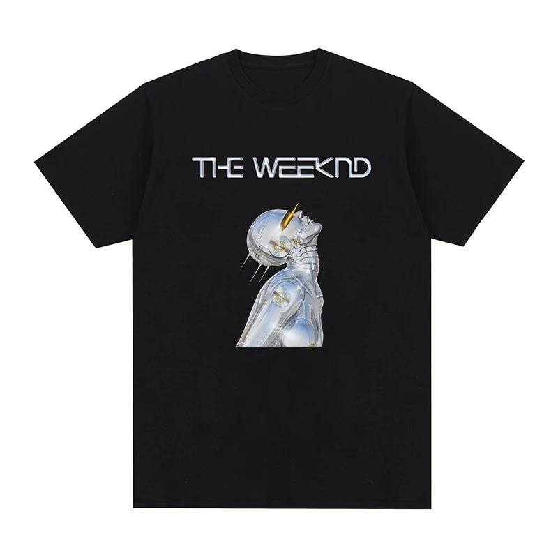 The Weeknd Beauty Behind the Madness Broken Portrait Retro Graphic Unisex Casual TShirt for RB Pop Fans Women And Men Tshirt