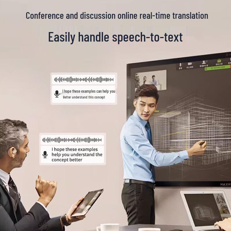 Newmine LY50 AI Smart Translation Bluetooth Earphones