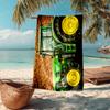 Tractor Fashion Beach Towel: Ideal for Summer Adventures Soft, Absorbent and Quick Drying Suitable for Swimming and Bathing