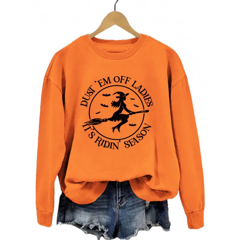 Fun Print Ladies' Fashion Round Neck Hoodie - Comfortable & Versatile Autumn Arrival