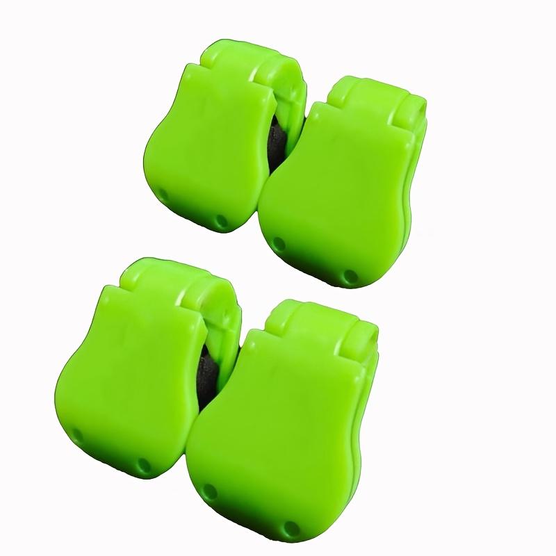 4pcs Heavy-Duty Fishing Rod Holders with Non-Slip Grip - Adjustable Clamp, Space-Saving Garage/Boat Dock Organizer, Secure Screw