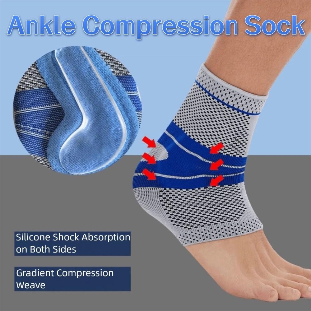 Breathable Sports Ankle Brace Knitted Ankle Compression Sock  Sports Protective Gear
