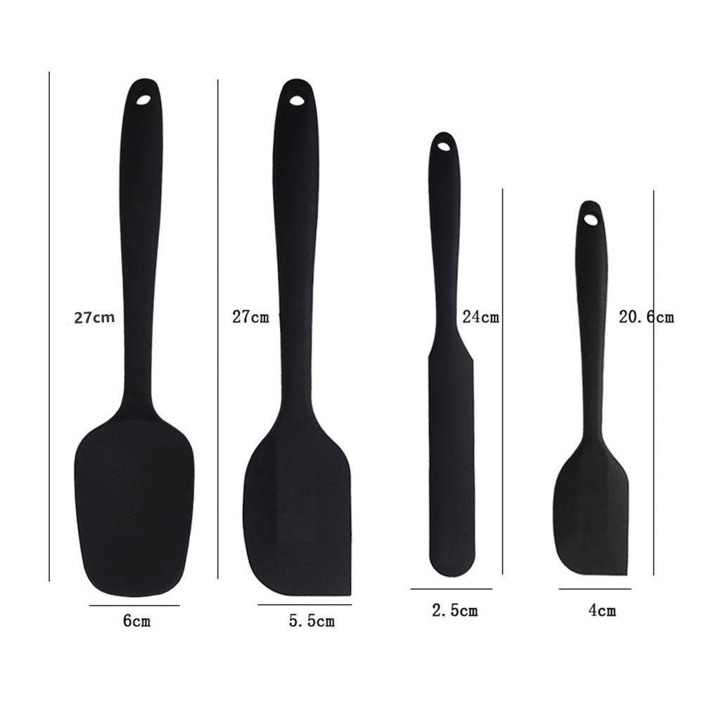 Silicone Integrated Baking Spatula Set Cream Spatula Bakery Tool Kitchen Accessories