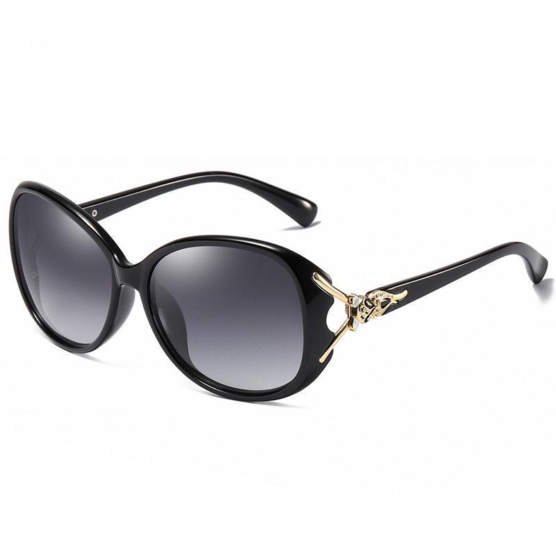 Fashion Fox Head Sunglasses Women'S Sunglasses Ins Large Frame Glasses Classic Driving Street Shot