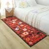 Machine Washable Corridor Carpet for Living Room, Bedroom, Bedside Rug, Soft Floor Mat, Non-Slip Home Decoration, Vintage Carpet