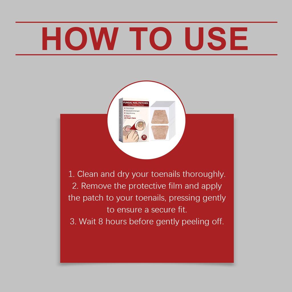 Nail Care Patch-Gentle Nourishing Comfort Patch for Daily Nail Care