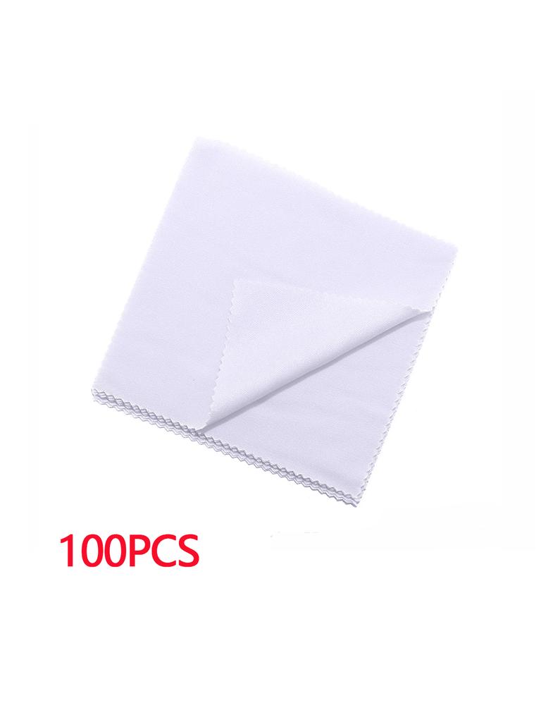 10-100pcs Glasses Microfiber Cleaning Cloth Soft Color Used For Phone Screens Jewelry Screen Camera Sunglasses Cleaning Cloth