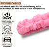 Elastic Plush Auto Rear View Mirror Protector - Stretchy Comfortable Car Rearview Mirror Cover - Automotive Interior Rearview Mirror Decorations -