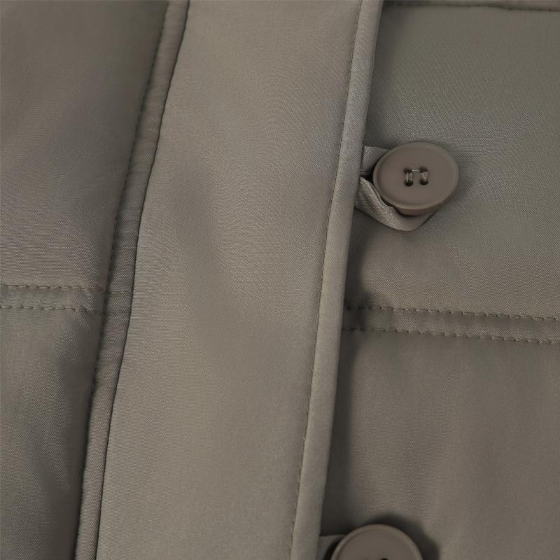 Fashion Winter Coat Female Short Parkas Hooded Faux Fur Collar Casual Loose Thick Warm Women's Jackets