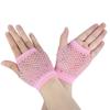 Elastic Rhinestone Gloves Shiny Long Gloves Short Fishnet Fingerless Gloves  Women's Fashion