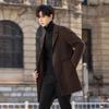 Men's AZ6645 Double-Sided Wool Coat, Mid-Length Korean Style, High-End Suit Jacket for Autumn/Winter 2025