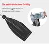 Cross-Border Aluminum Alloy Kayak Paddles, Lengthened & Thickened Inflatable Boat Paddles, 2-Pack
