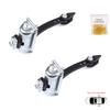 BDP1304-1 2 Pieces Rear Door Hinge Stop Check Strap Limiter for Citroen C3 MK3 Peugeot 208 2008 MK1 5-Door Hatchback 9671891280