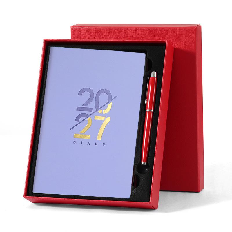 2026 Angled A5 Daily Planner & Calendar - English Schedule and Efficiency Guide