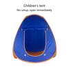 Tragbares PopUp Spielzelt Bällebad Großes faltbares Rollenspielhaus Zusammenklappbares Zelt für Kinder Mädchen & Jungen Spielzeug