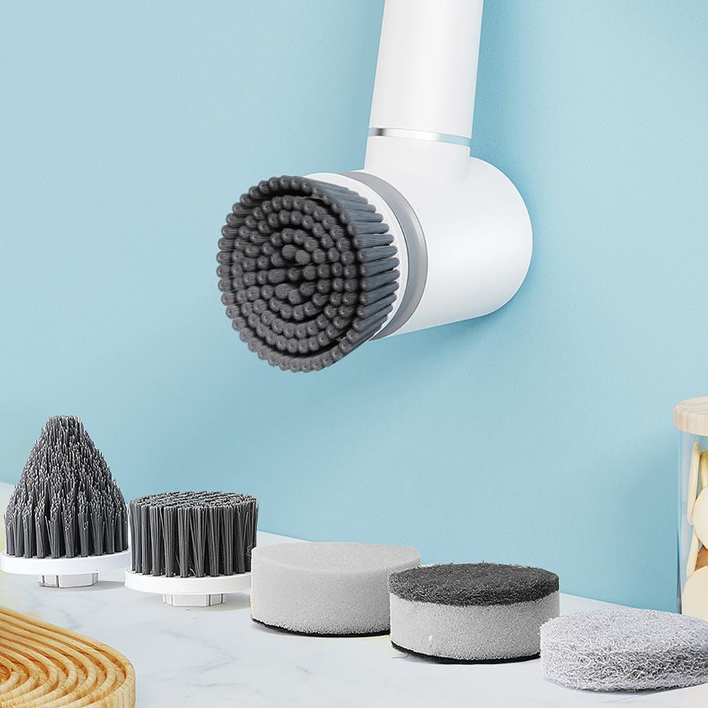 Electric Scrubber Replaceable Brush Electric Scrubber Cordless Cleaning Scrubber Brush for Replacement