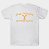 Yellowstone Dutton Ranch T Shirt Retro TV Shows TShirt Harajuku Punk Graphic Tshirts Men Casual Tops Movie Tee Ropa Hombre Shirt