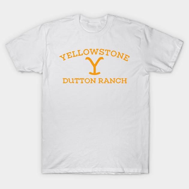 Yellowstone Dutton Ranch T Shirt Retro TV Shows TShirt Harajuku Punk Graphic Tshirts Men Casual Tops Movie Tee Ropa Hombre Shirt