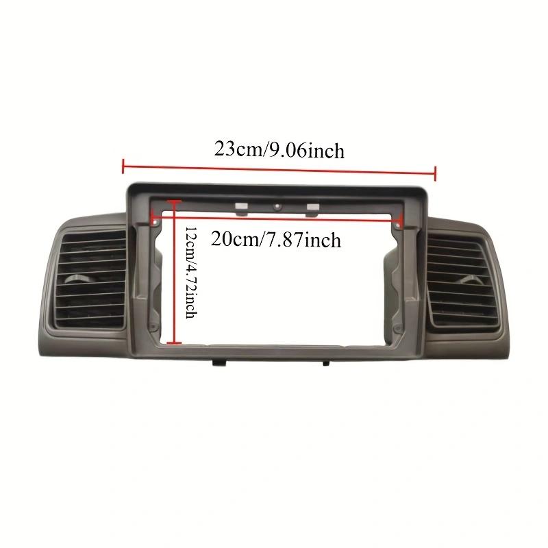 2 Din Car Radio 9'' Face Frame ForToyota Corolla E120 E 120 for BYD F32007-2011 Dashboard Fascia Stereo Panel Dash Kit