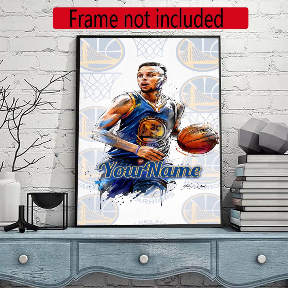 Curry Customize Text Diamond Painting Round Diamond Mosaic Suitable For Beginners Diamond Painting Rhinestones Gift Frameless