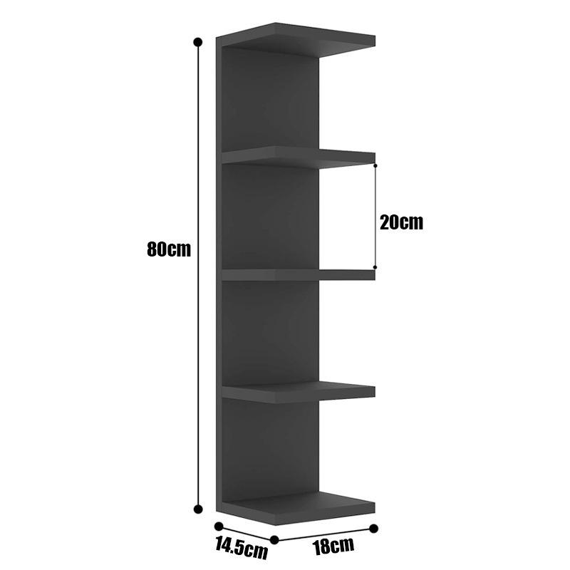 Multi-layer Wall-mounted Corner Storage Shelf 