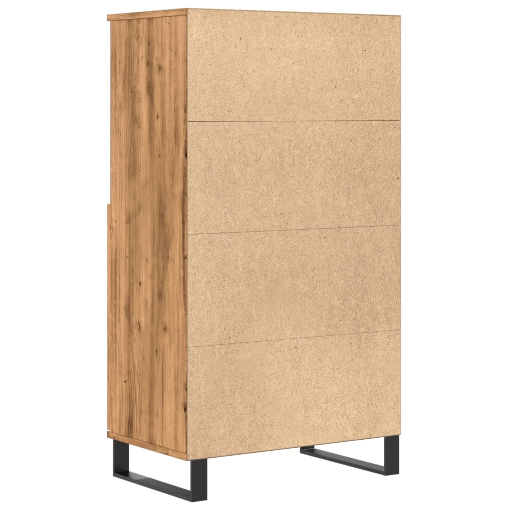 Highboard Artisan Oak 60 x 36 x 110 cm engineered wood
