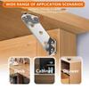 10/20PCS Stainless Steel Corner Brace 90 Degree Right Angle Bracket Multi-functional Cabinet Reinforcement Fixator