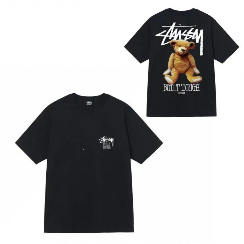 2026SS Letter Print T-Shirt Streetwear Loose Fit Couple Tee Short Sleeve