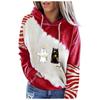 Women's Cute  Print Sweatshirt Long Sleeve Round Neck Casual Tops Shirts