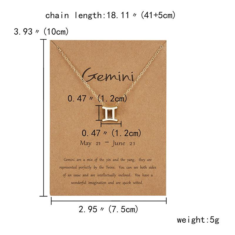 Rinhoo Fashion Sun Necklaces & Pendants Gold Color Alloy Pendant Necklace Wish Card Jewelry For Women Jewelry Birthday Gift