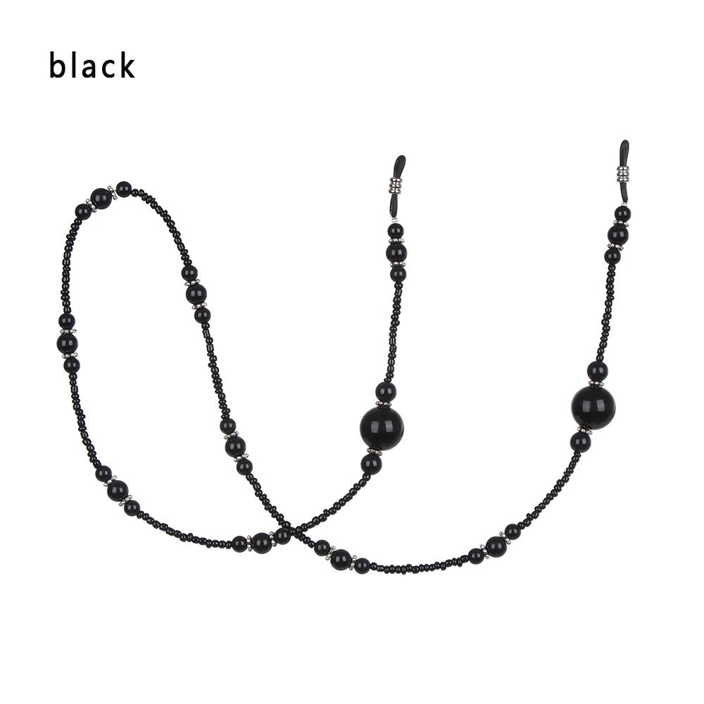 Очки Жемчужные Очки Цепочка для Очков Очки Ожерелье Шнурок для Очков Аксессуары для Очков чёрный