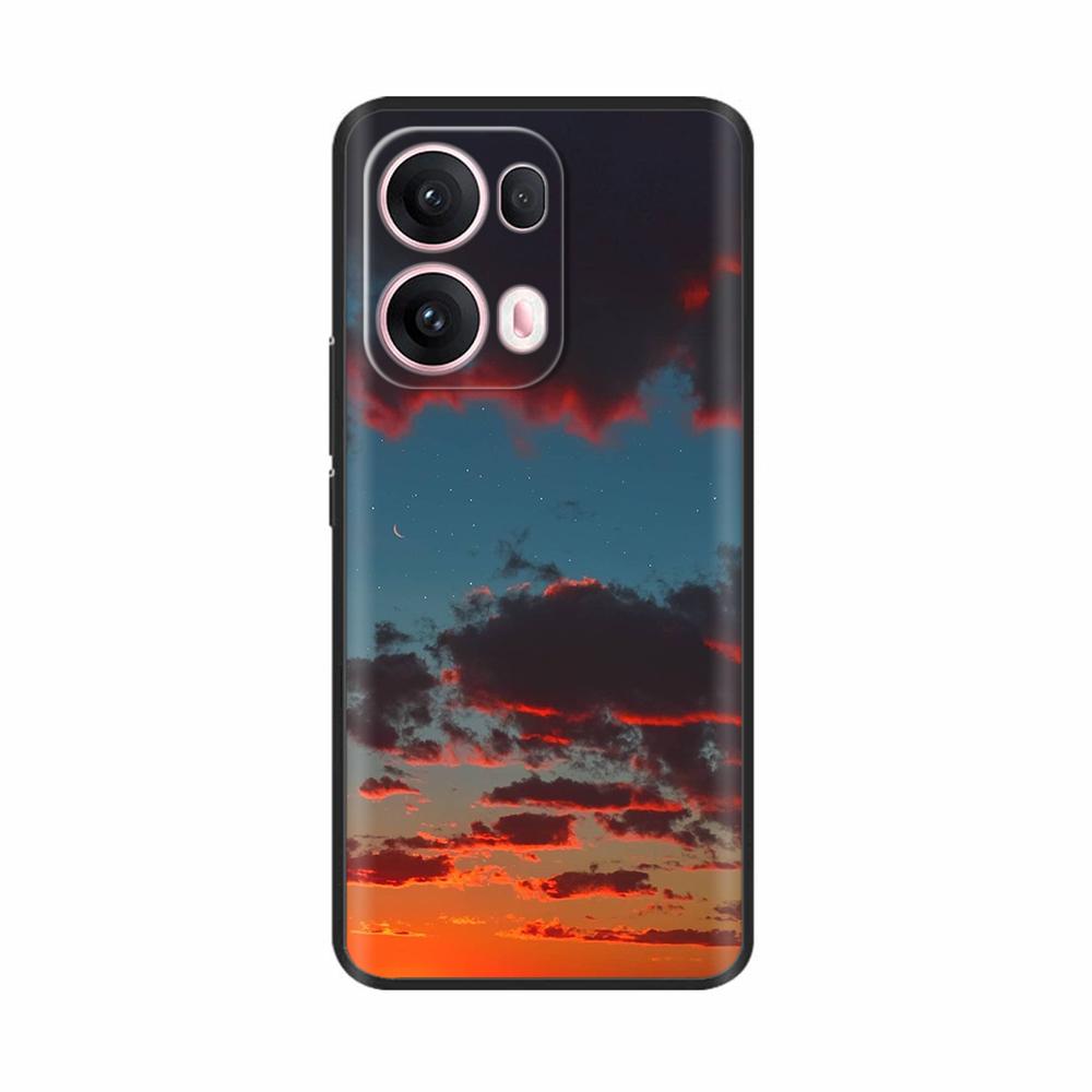 Silicone Case For OPPO Reno 13 Pro Cover CPH2697 PKK110 Cute Cartoon Painted Shockproof Fundas For OPPO Reno 13 5G Reno13 Covers