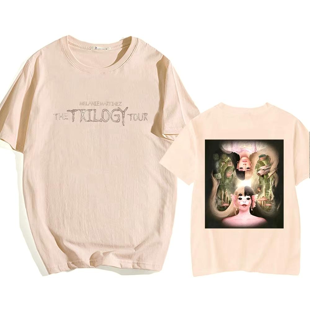 Melanie Martinez Singer Printing T-shirts 2025 The Trilogy Tour Graphic Tee-shirt Cotton Men/Women Summer Tshirts Funny Tee Tops