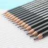 14-Piece Professional Cashmere Pencil Set for Art Students - Ideal for Sketching & Drawing