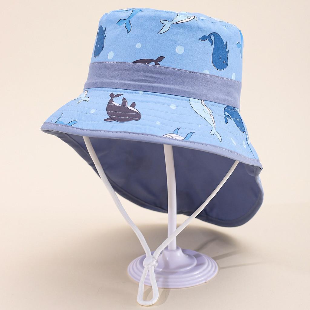 Unicorn Kids Fisherman Hat With Wide Brim For Summer Beach Sun Protection