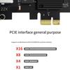PCIe X1 Networking Adapter, 2.5Gb 2500Mbps Ethernet Card with I226 V Chip Fast Networking Card