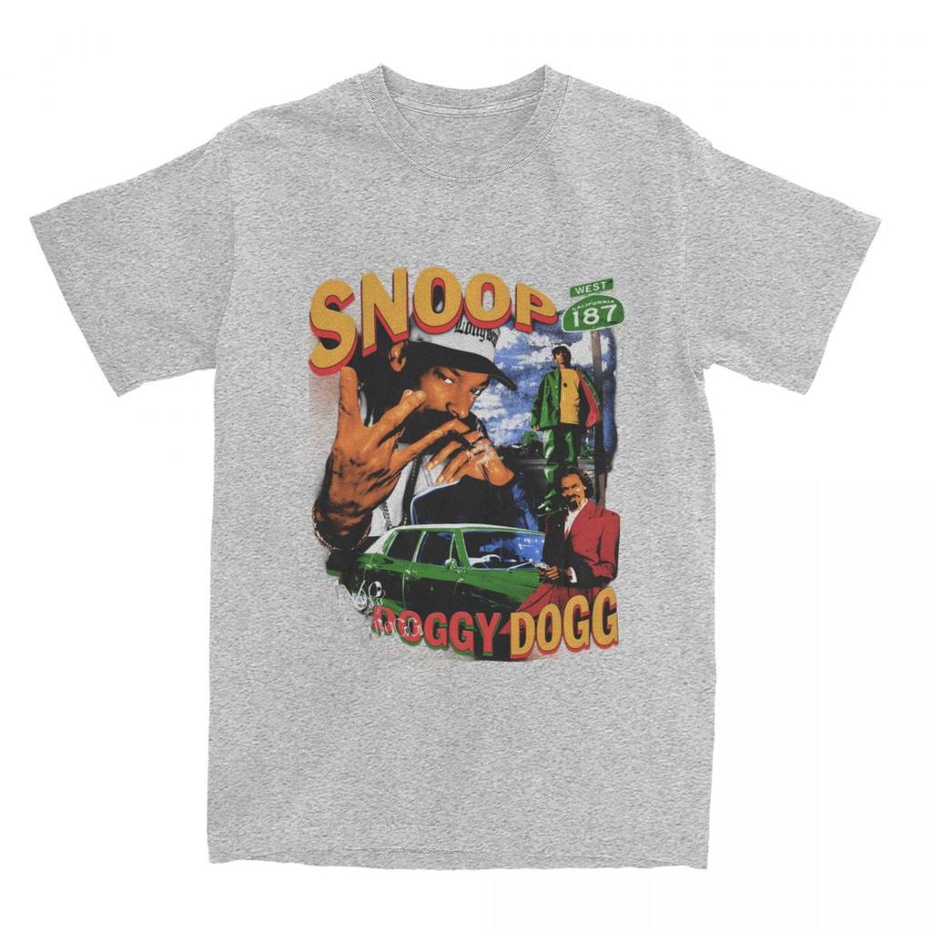 Snoop Dogg Vintage Bootleg T Shirt For Fan Snoop Doggy S Retro Rap Hip Hop Apparel Fashion Tees TShirts Cotton Clothes