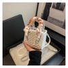 High-end Messenger Bag New Embroidered Diamond Princess Diana Bag Versatile Fashion Silk Scarf Single Shoulder Handbag Bag Women
