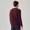 Zhaojun Men's 100% Cashmere Plaid Knit Pullover Sweater