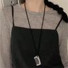 Hair Comb Pendant Necklace for Long Hair and Bangs Velvets Ribbon Sweater Chain Jewelry for Women Party Accessories