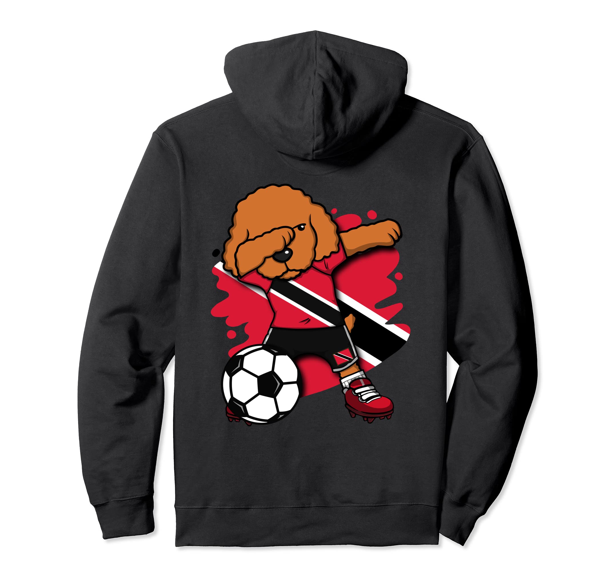 

Dove Poodle Dog Trinidad and Tobago Soccer Lover s Jersey Hoodie