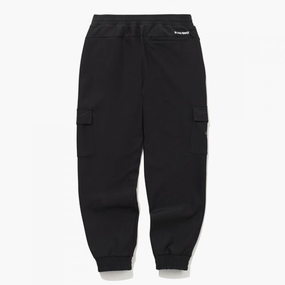 Le Coq Sportif fLeece Cargo Jogger Pants Blk Qp423epto3