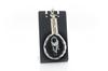 Pug - pendant with a photo of a dog, crystal key ring in a gift box, a unique gift by Art-Dog