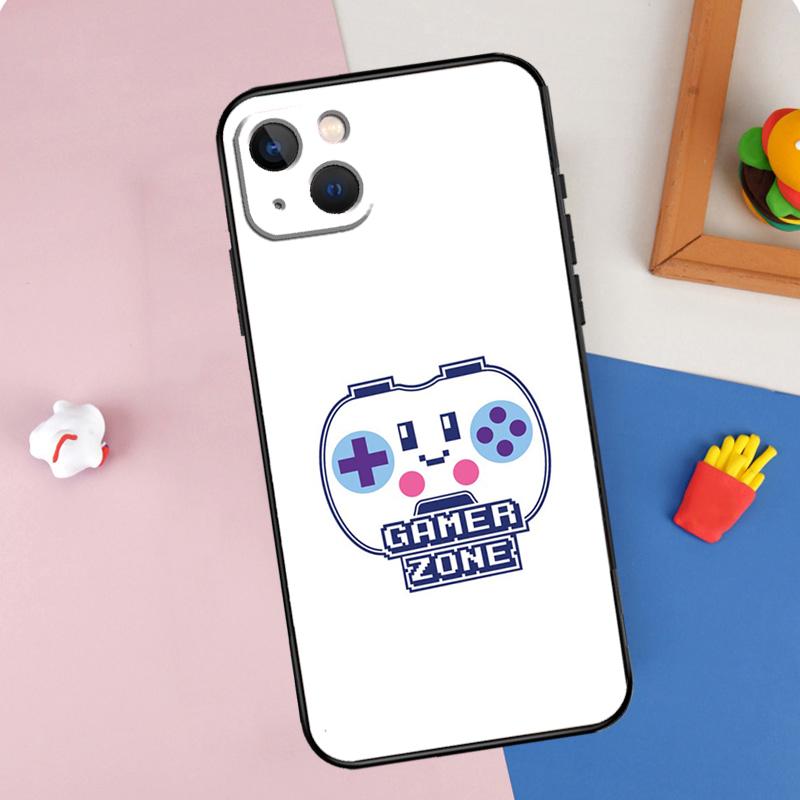 

Game Console Gamer Zone Phone Case For iPhone 15 Pro Max 11 12 13 14 16 Pro Max Mini XR 16e 15 16 Plus Cover Shell iPhone 11 Pro