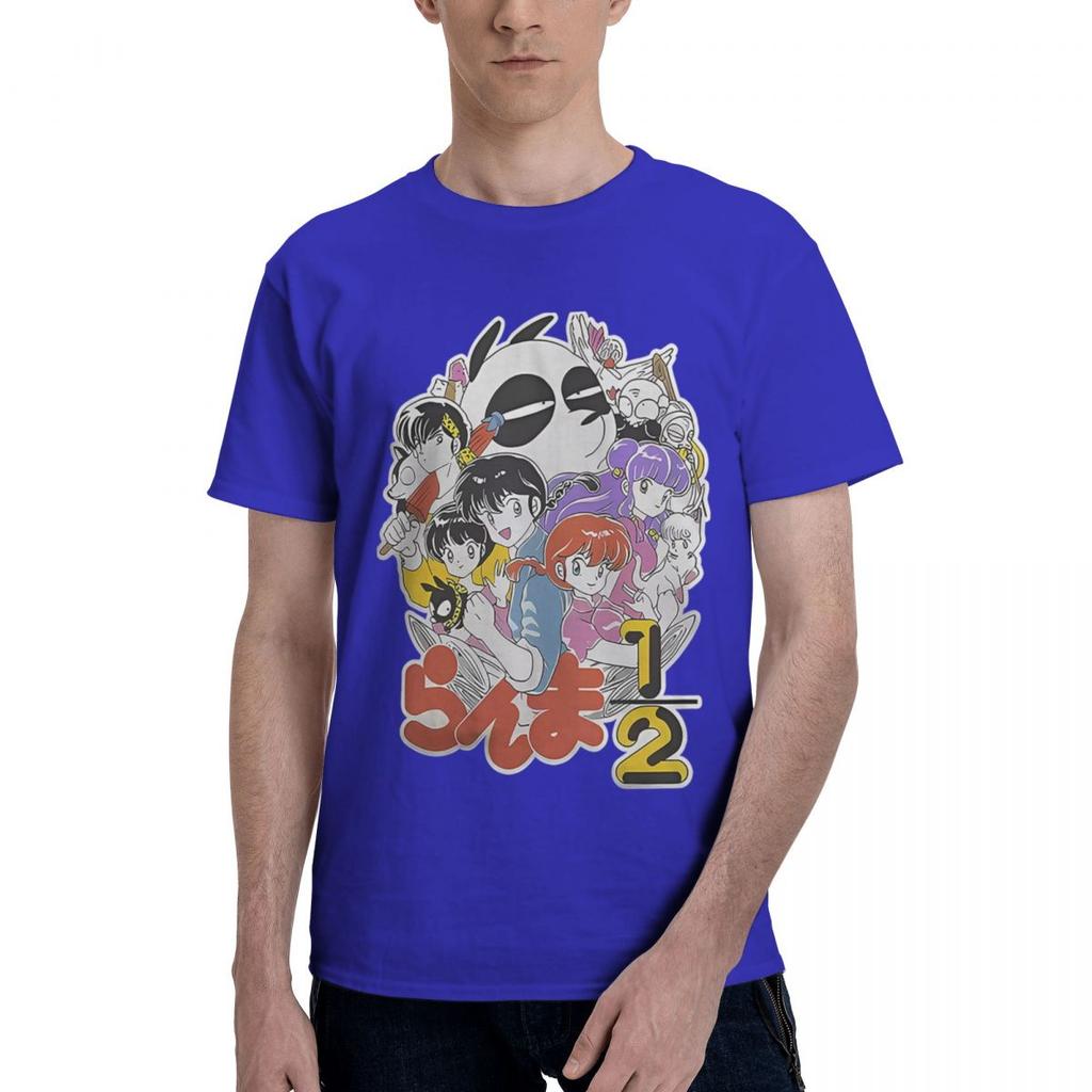 Japanese Comedy Anime 100 Cotton Casual Breathable Confortable Men Top High End Mens Clothing T Shirt Men