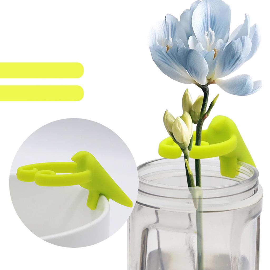 Clips for Plant Support Stakes Plant Propagation Buddy Cute Plastic Bird Plant Supports Plant Stems Scaffolding for