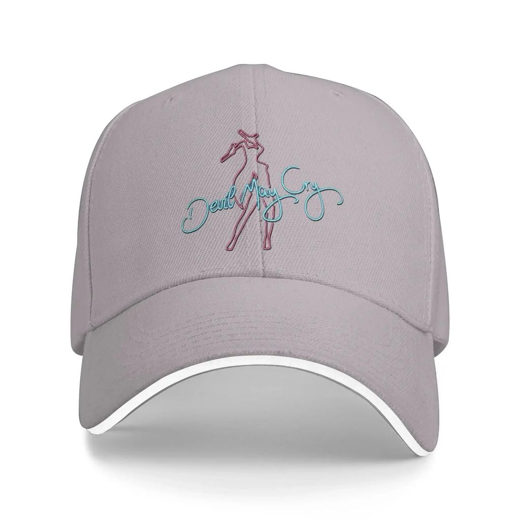 DMC Neon Casual Baseball Cap  Kpop Rock Hip Hop Hats Summer Sunscreen Couple Women Streetwear Snapback Cap