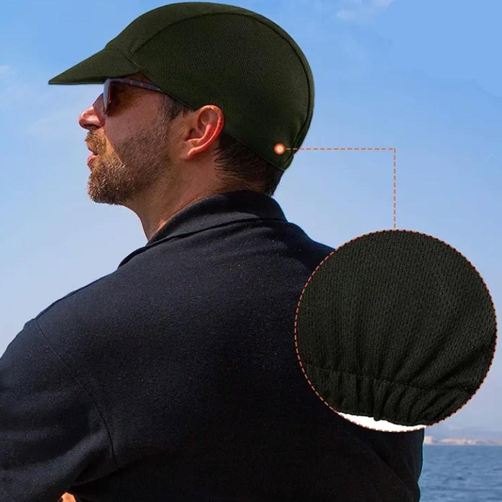 Quick Drying Sports Hat Anti-UV Breathable Helmet Liner Sweat For Outdoor Running Cap Cycling M Z7J2