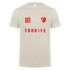 Turkey Footballer T Shirt Summer Cool Unisex Cotton Short Sleeve Turkey Tshirts Gift Unisex Tee Tops OT018